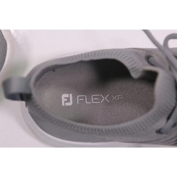 FootJoy Gray Flex XP Spikeless Golf Shoes Sneakers Men's US 8 M - Picture 10 of 11